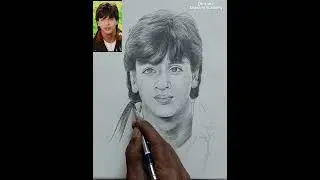 How to Draw Shahrukh Khan || How to Draw Shahrukh Khan Step by Step 