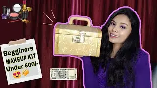 BEGGINERS MAKEUP KIT || MAKEUP KIT UNDER 500/- AFFORDABLE MAKEUP || the brownbeauty