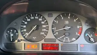 BMW Cold Start: RPM Drop, Temp Rise, and Idle Surge (5-Min Observation) E39 M52