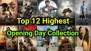 Top 12 Highest Opening Day Collection Movies List Upto 2022 - Budget and Collection
