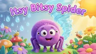 Itsy Bitsy Spider 🕷️ | Kids Nursery Rhyme | Sing Along with MeliMelo Kids