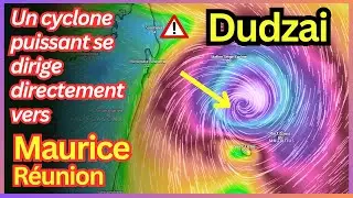 Cyclone tr&egrave;s intense se dirigeant directement vers Maurice et La R&eacute;union | 4 janvier 2026