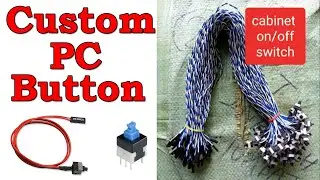 How to Repair computer Power button | Repair Reset Switch (Button) | Custom PC Power Button in Hindi