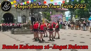 Banda Kabataan 16-Angat Bulacan | Sta Cruz Sta Maria Bulacan Fiesta | Majorettes 5/3/23