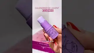 On ouvre le calendrier de l&rsquo;Avent Essence 💕 #beauty #calendrierdelavent #essence #makeup - offert