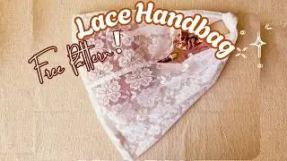 Sew a Trendy Lace Bag with Me (Beginner Friendly)