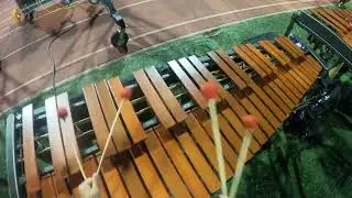 Weslaco Panther Corps - Center Marimba Cam - 2021 Lost 2nd movement