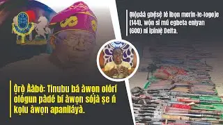 Akewe Spotlight(Yoruba): Insecurity: Tinubu meets service chiefs as military pounds terrorists&lrm;