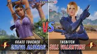 Sheva Alomar (Miary Zo) vs Jill Valentine (Nina) 