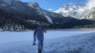 Milano Cortina, la fiamma olimpica in alta montagna