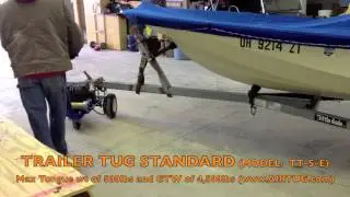Airtug Trailer Tug S-E - tight maneuverability