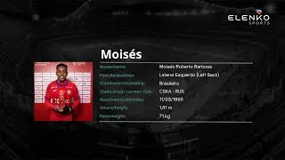 Mois&eacute;s - Lateral Esquerdo (Left Back) - 2023/24