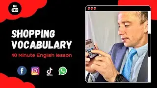 Ad Meliora's English Lesson Live - Topic: Shopping.