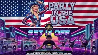 Miley Cyrus vs. Strafe - Party in the USA x Set It Off (MASHUP by DJ Oboy)