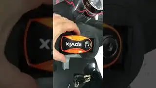 Trava de Disco Kovix KNX-6 com alarme