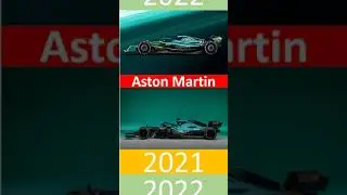 Aston Martin F1 2021 vs 2022 car!