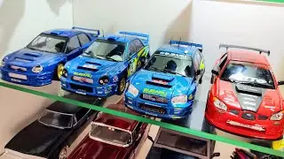 Mi colecci&oacute;n Subaru Impreza: WRC, WRX, STI, Petter Solberg y Richard Burns, escala 1/24