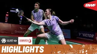 Gicquel/Delrue vs Hidayatullah/Pasaribu | Fast-paced mixed doubles action