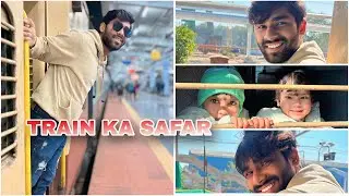 Train Journey Ka Safar family | Window Seat Views & Real Travel Experience 🚆