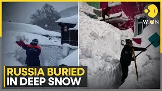 Russia's Far East Buried Under Heaviest Snowfall In Six Decades | WION