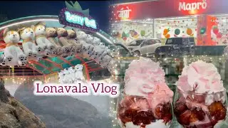 PUNE TO LONAVALA | MAPRO VISIT | LION POINT | TIGER POINT | STRAWBERRY FRESH CREAM | VLOG