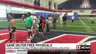 Charities team up for free physicals for student-athletes in southern Arizona