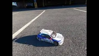 Tamiya Peugeot 306 Maxi WRC FF02 Initial run