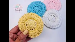 CROCHET easy SCRUBBIES / FOR BEGINNERS