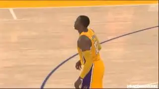 Dwight Howard's First Points as a Laker