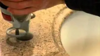 Cutting Granite with the RotoZip CR18L and XBits