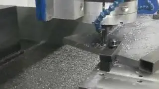 Fr&auml;sen in Stahl mit 20 er Fr&auml;ser 2m/min