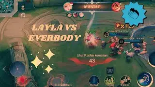 PAKE LAYLA DI LATEGAME JADI BRUTAL!!!!! MOBILE LEGEND!!!! @MobileLegends5v5MOBA @JessNoLimit