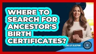 Where To Search For Ancestor's Birth Certificates?