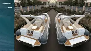 Liya 27feet China Rigid Hull Inflatable Boat Cabin Rib Boats for Sale, Cabin Rib Boat, Rigid Hull In