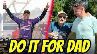 Denny Hamlin Discusses His Ailing Father & 60th Career NASCAR Cup Win