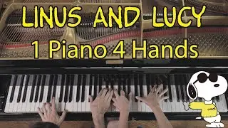Super Advanced Piano Duet | Jacob Koller and Tomoko Asaka | Linus and Lucy