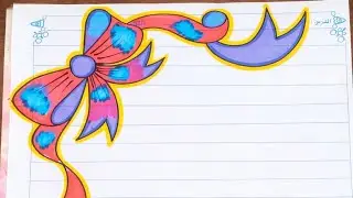 How to Draw a Cute Bow | Easy Bow Drawing Tutorial Step by Step 🎀 #backtoschool