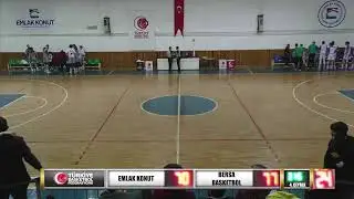 BERSA BASKETBOL - EMLAK KONUT (TBF İSTANBUL BÜYÜK ERKEKLER YARI FİNAL)