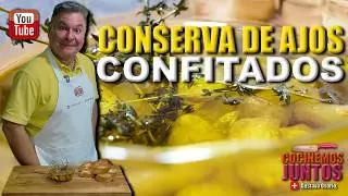 CONSERVA DE AJOS CONFITADOS | muy f&aacute;cil