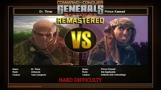 Toxin General Challenge 1 (VS Stealth) | Hard Difficulty | C&C Generals Shockwave Remastered
