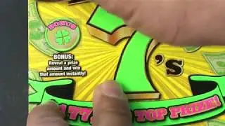 WIN ! $30 WINNERS CIRCLE $5 LUCKY 7&rsquo;s TEXAS LOTTERY SCRATCH OFFS
