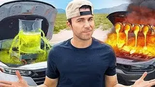 Acid vs Lava-Testing Liquids That Melt Everything-Mark Rober