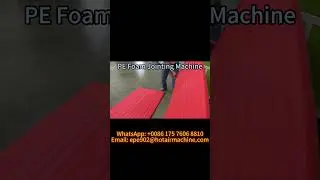 No Glue, Just Heat! How We Seamlessly Join EPE Foam