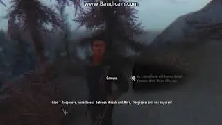 Skyrim mod Shezarrine: Onmund recognizes Miraak Companion mod