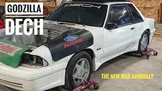 The War Admirals New Foxbody? - Godzilla Swap DECH Project.