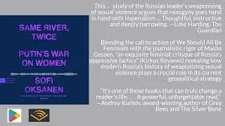 Audiobook: Non-Fiction ~ Same River, Twice   Putin's War on Women  by Sofi Oksanen