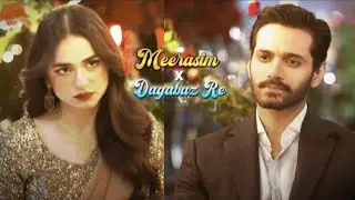 MEERASIM X DAGABAZ RE VM✨ |SONG EDIT|#yumhaj#yumnazaidi #wahajali#yumhajforever#terebin#dagabaazre