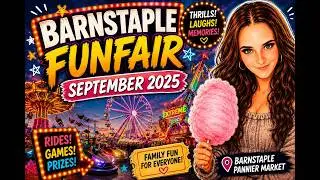 Barnstaple Funfair September 2025 | Full Vlog 🎡