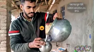 GAON KA VLOG!! AAJ TO गाय KA दूध पीने मैं MAZZA आ गया।