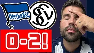 Hertha BSC - SV Elversberg 0-2 (0-1)! Analyse & Spielernoten. Kann es noch schlimmer werden?